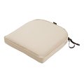Classic Accessories Montlake Fade Safe Antique Beige Contoured Outdoor Seat Cushion CL57542